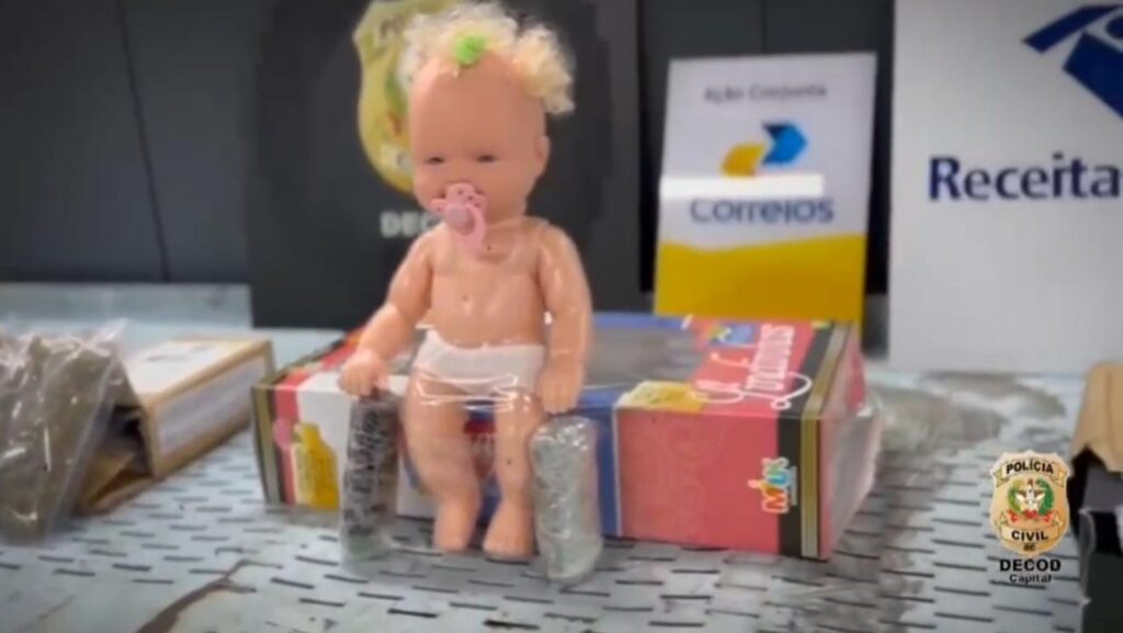 Boneca do Tráfico: Polícia Encontra Drogas Escondidas em Bebê Reborn nos Correios