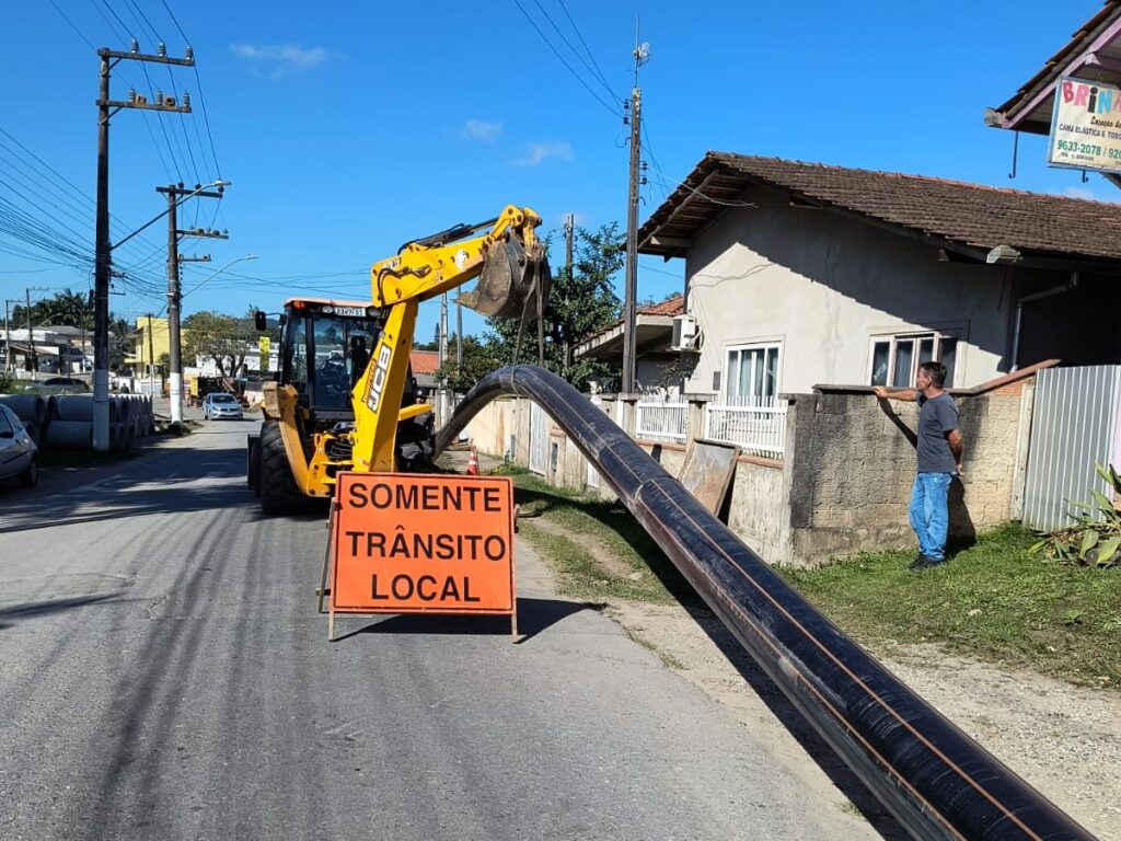 Casan moderniza redes de água no Bairro Santo Antônio em Balneário Piçarras