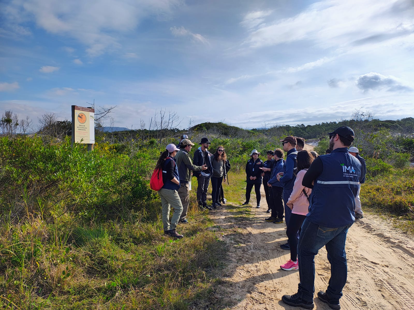 Casan participa de visita técnica do IMA ao Parque Estadual do Rio Vermelho