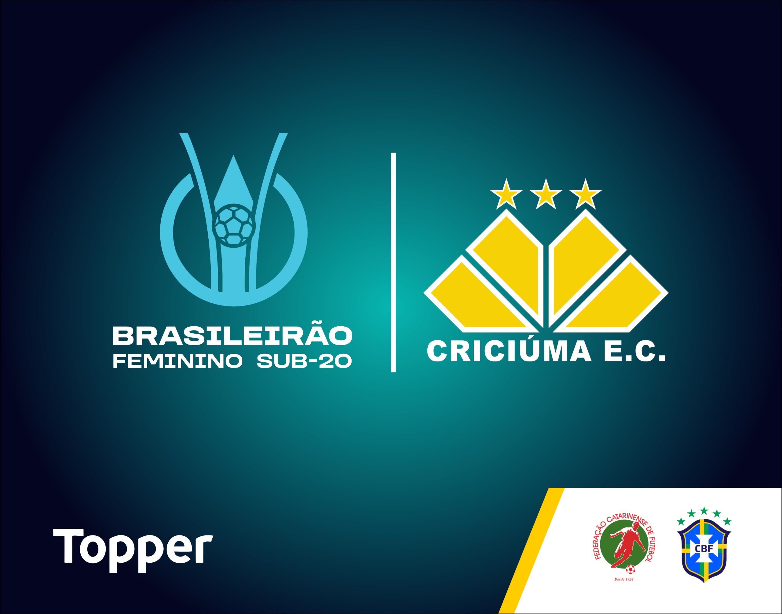 Criciúma representará Santa Catarina no Brasileiro Feminino Sub-20