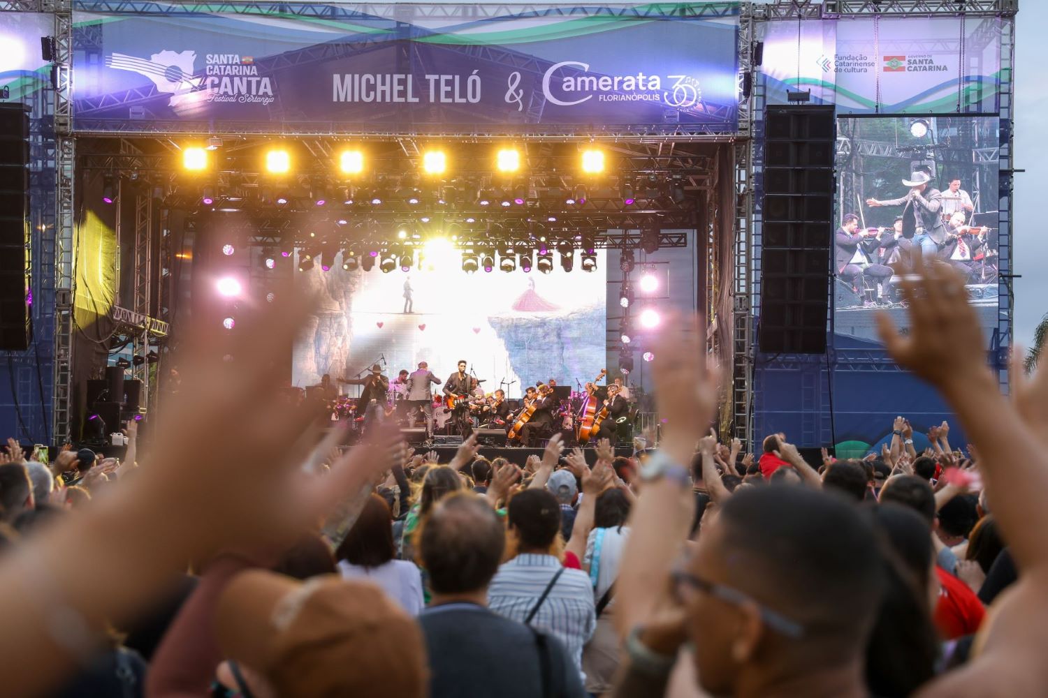 Festival Santa Catarina Canta prorroga inscrições até a próxima sexta e abre nova chance para cantores