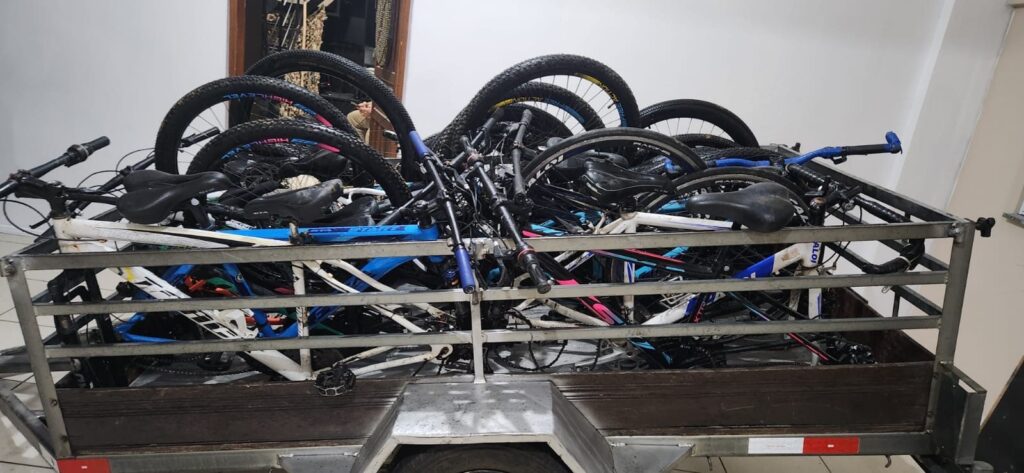 Homem é preso por receptação e 10 bicicletas furtadas