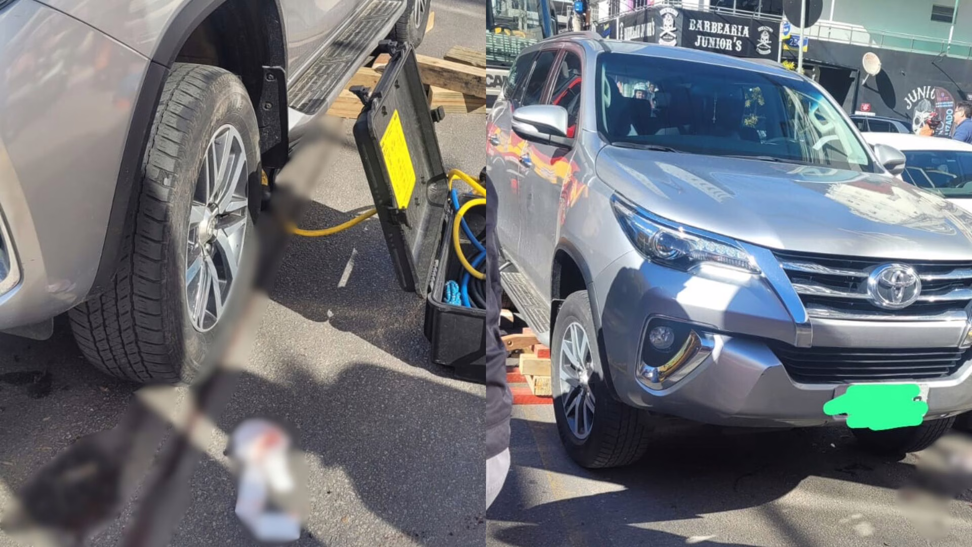 Idosa é atropelada e fica presa sob carro no Litoral Norte