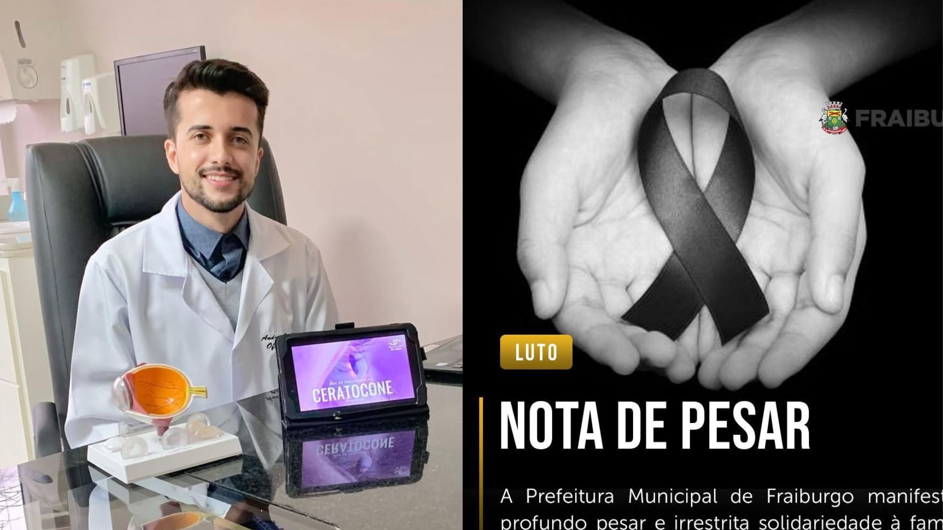 Médico é identificado entre as vítimas da queda de balão em SC