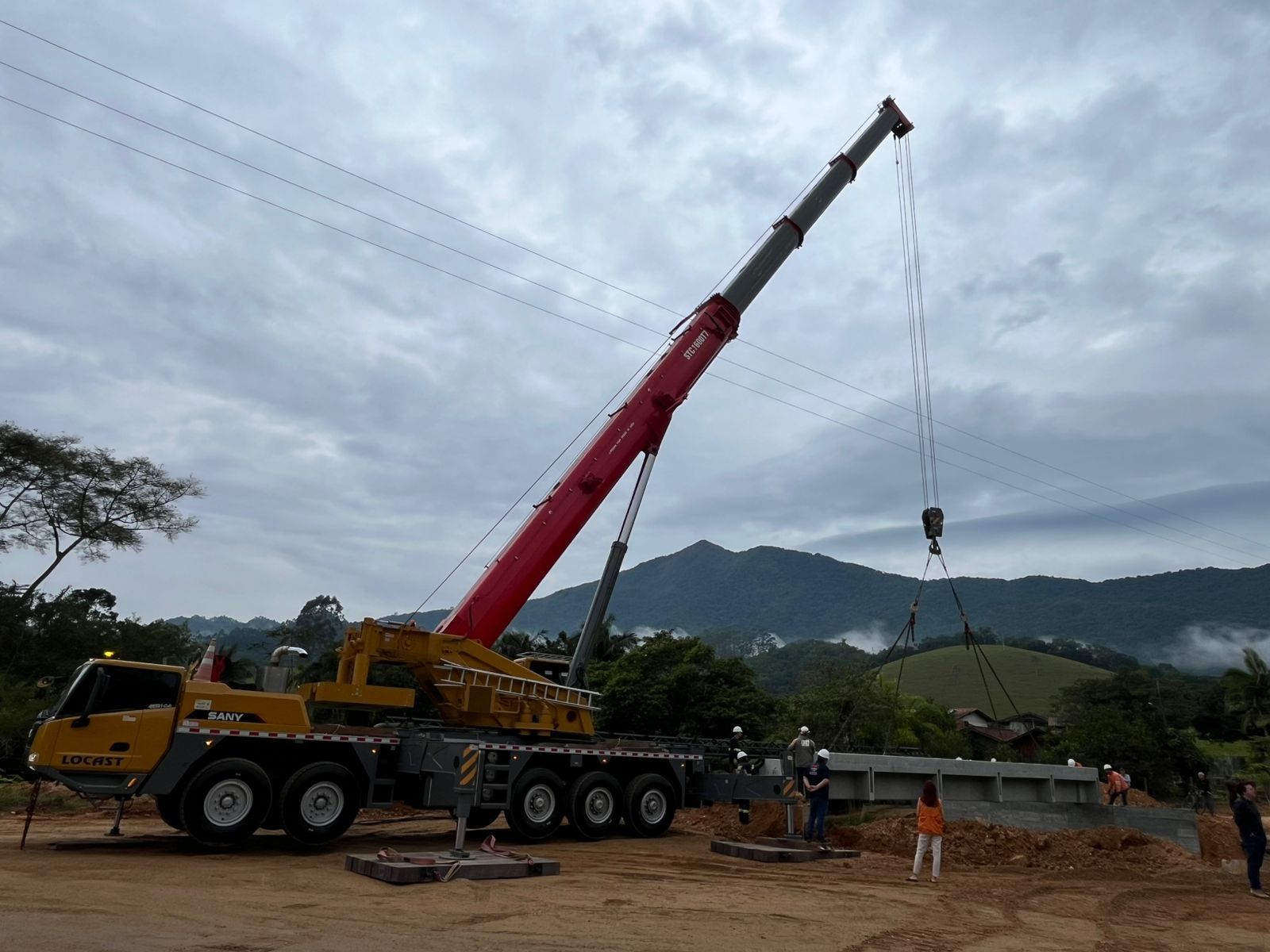 Nova ponte garante mais segurança e acesso para a comunidade de Manteiga, em São João Batista