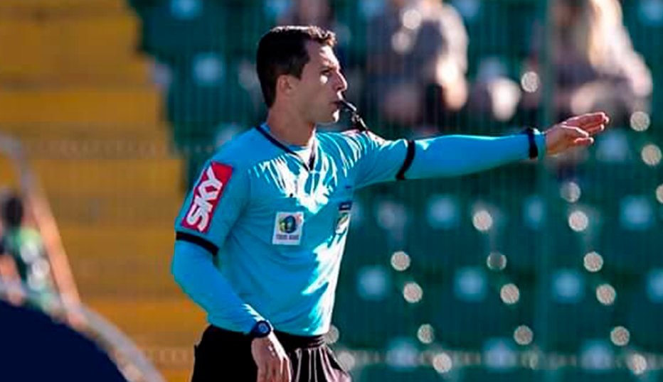 Árbitro de Joinville é escalado para jogo do Brasileirão