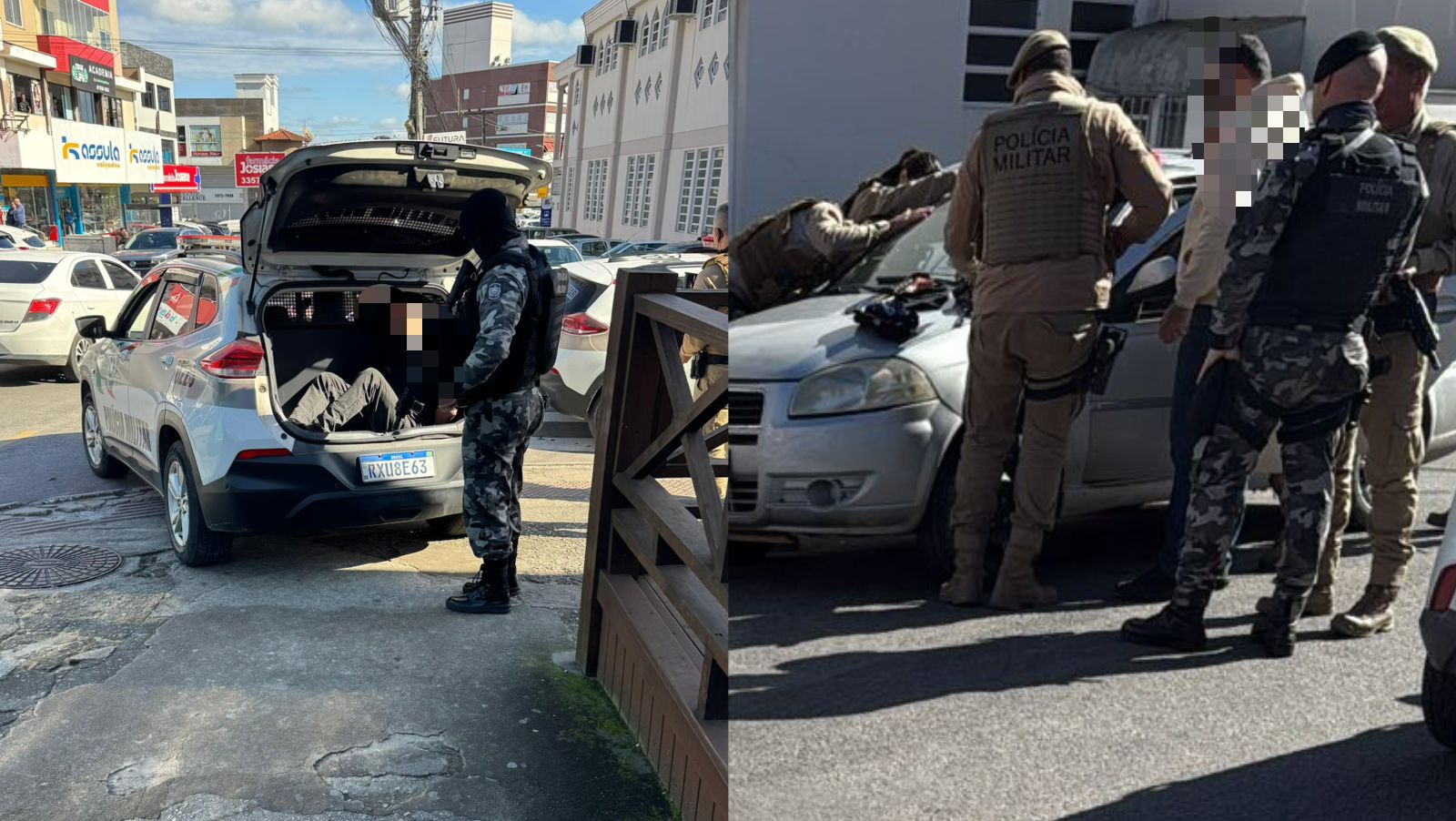 Bandidos tentam assaltar loja e levam surra de comerciante na Grande Florianópolis