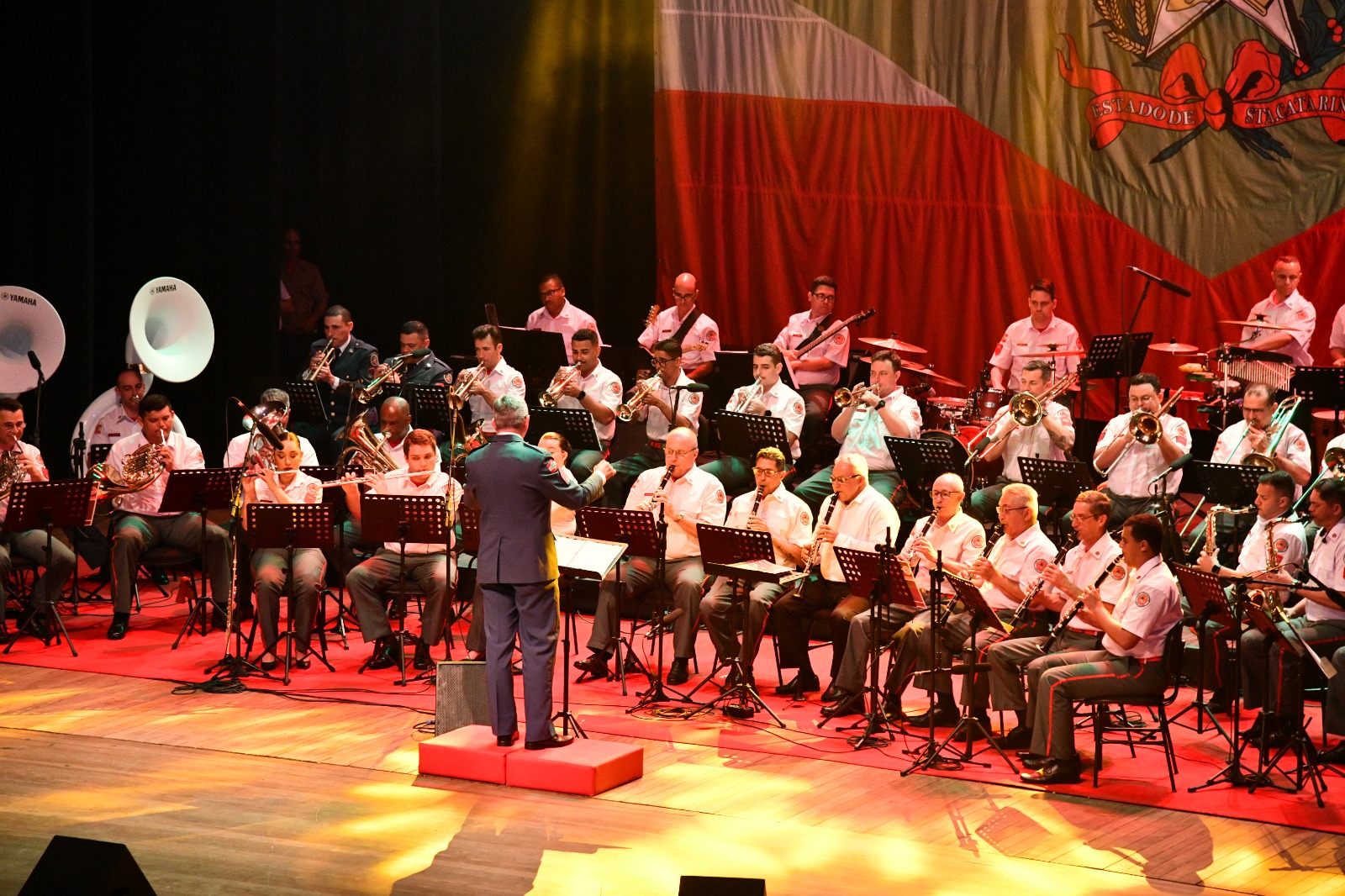 AVISO DE PAUTA: Banda do Corpo de Bombeiros Militar de Santa Catarina realiza concerto em comemoração aos 99 anos da corporação