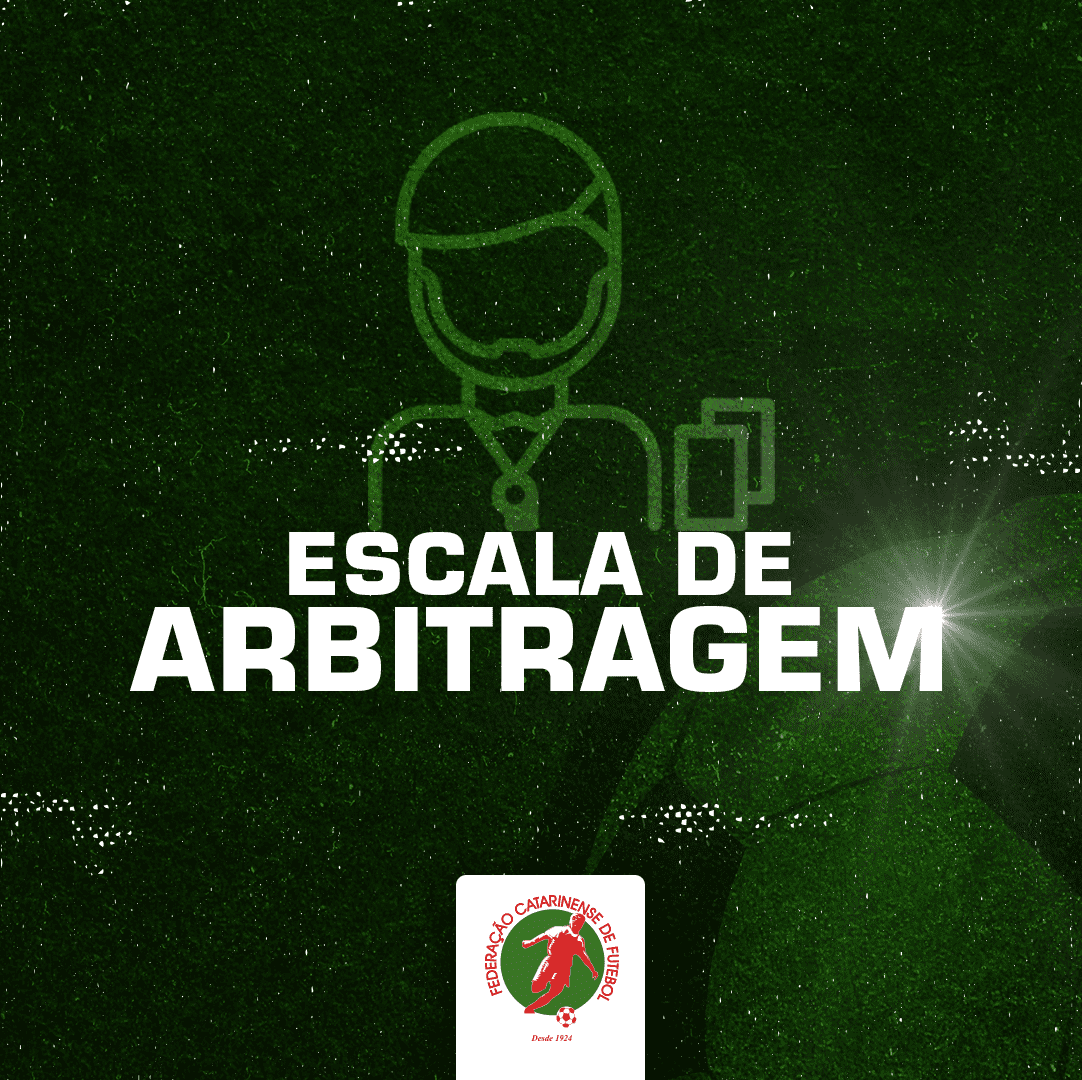 Divulgados os árbitros para a rodada de abertura da Copa SC Galera Bet