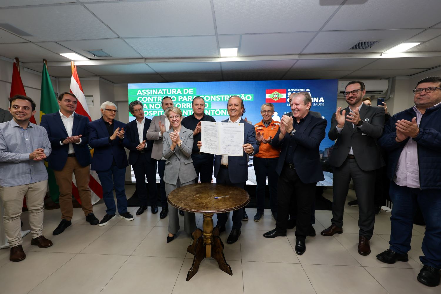 Governo do Estado investe mais de R$ 90 milhões para construir nova torre e ampliar o Hospital Santo Antônio de Blumenau