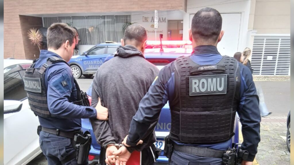Homem é preso em SC por agredir esposa e descumprir medida protetiva