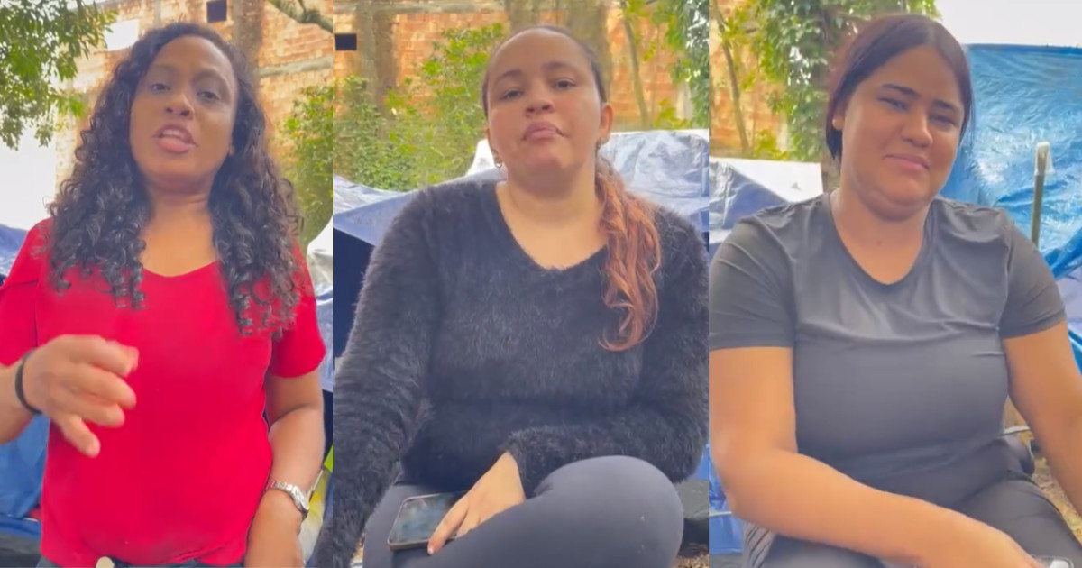 "SC é nossa": mulheres do norte e nordeste comemoram invasão de terra na Grande Florianópolis
