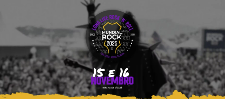 Com alerta de ciclone, Mundial Rock é adiado para os dias 15 e 16 de novembro