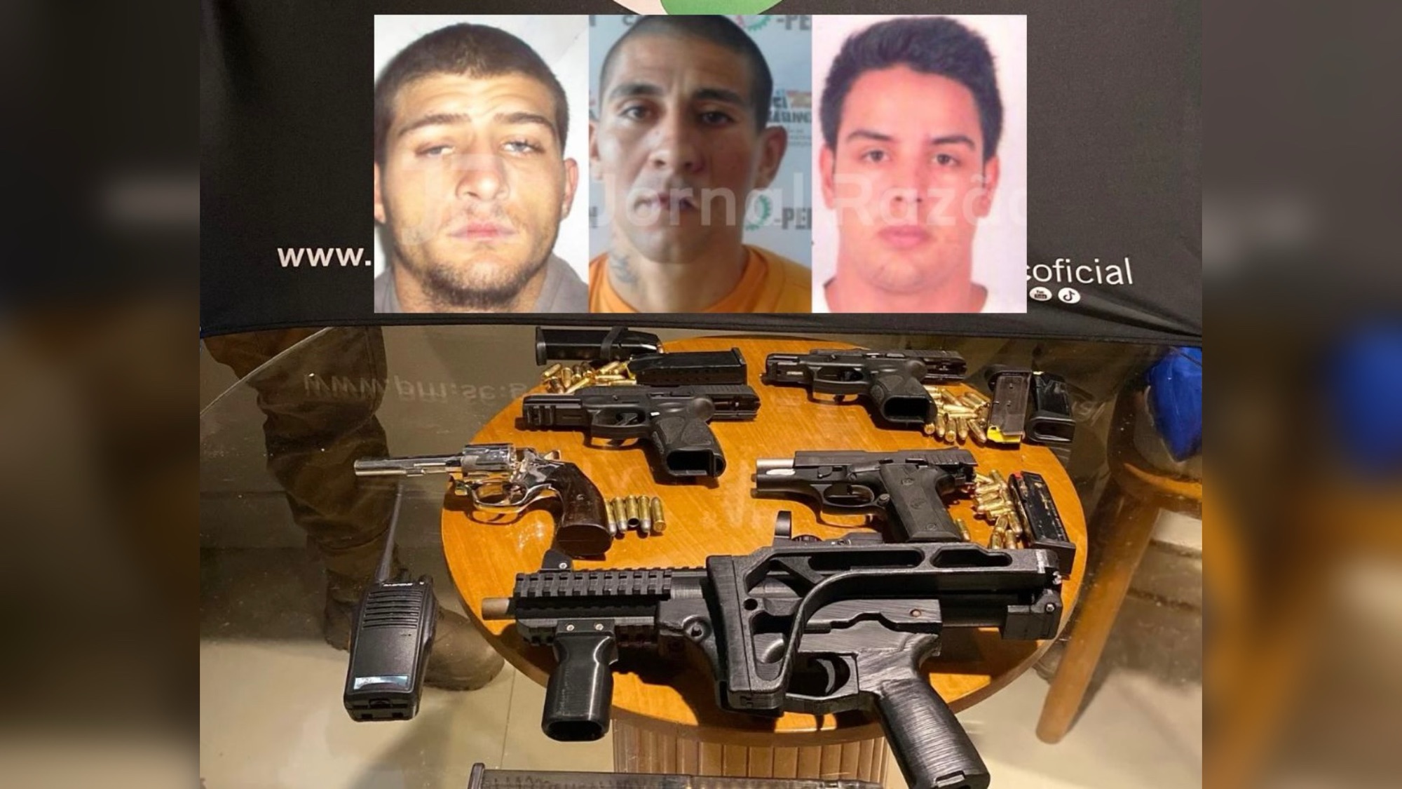 Quadrilha neutralizada em Florianópolis tinha 89 passagens e ligação com morte de policial