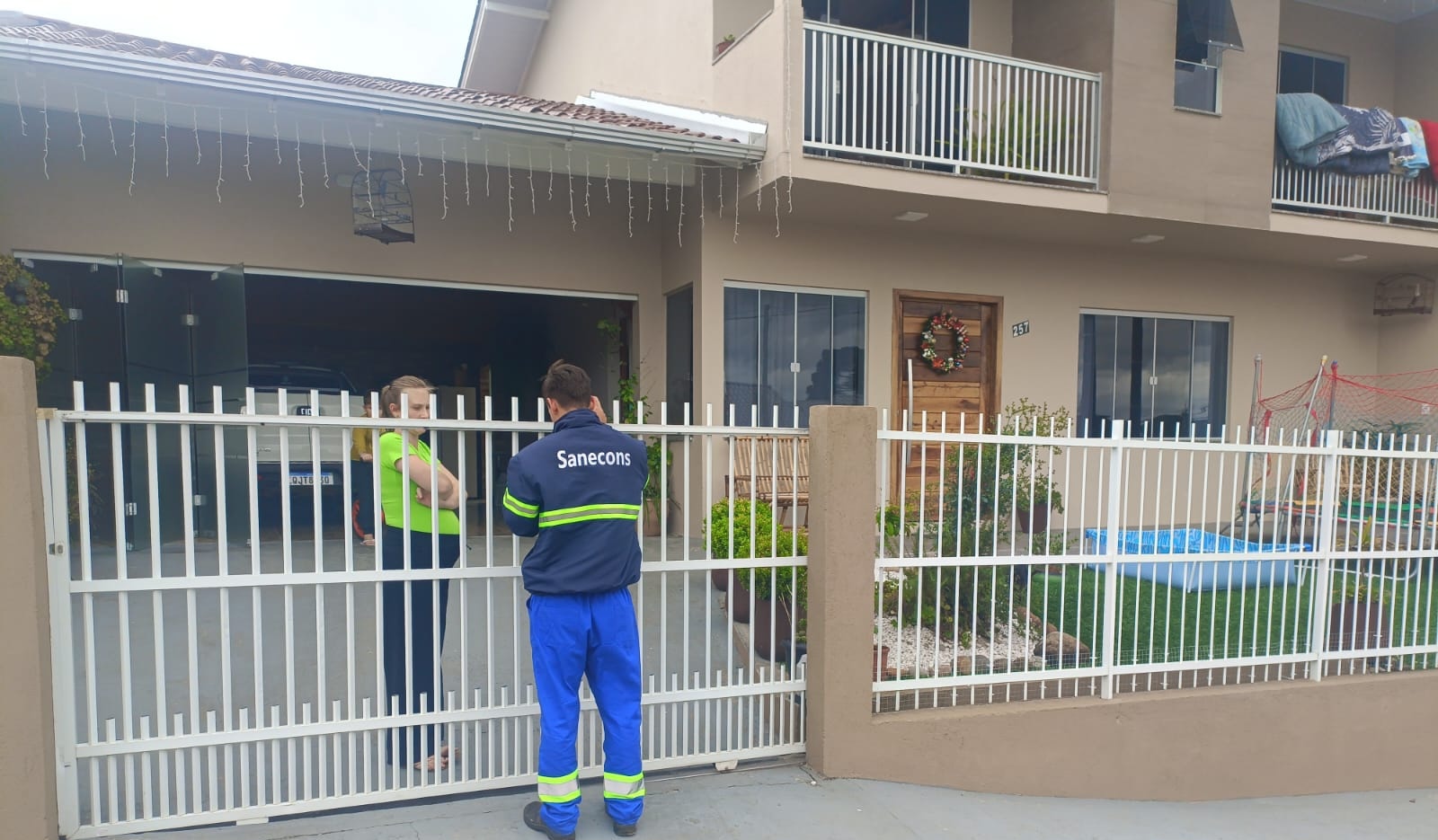 CASAN reforça pedido de colaboração para vistorias do Programa Esgotamento Sobre Rodas