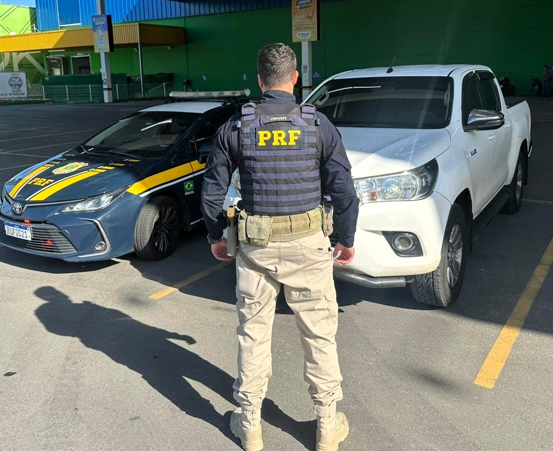 Picape argentina furtada em Florianópolis é recuperada clonada no Litoral Norte