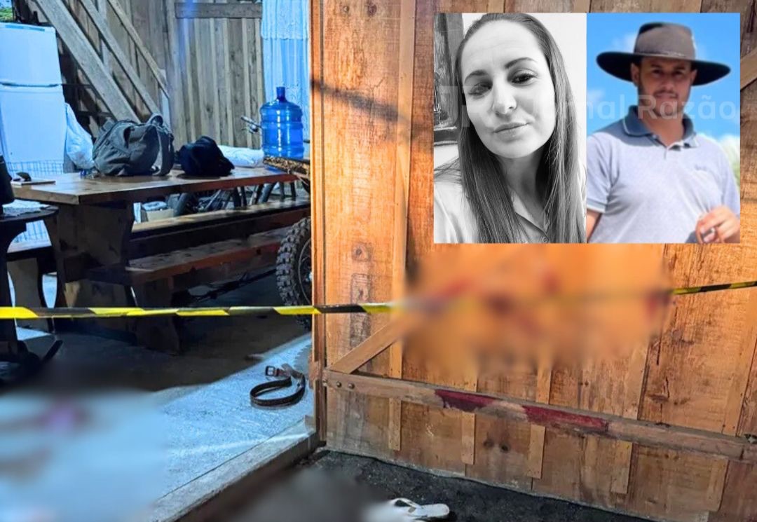 “Corre que ele vai matar a Pricila”: homem assassina namorada e atira na própria cabeça em SC