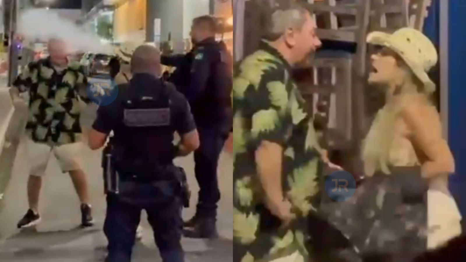 GM de Balneário Camboriú acaba com a marra de homem que discutia com mulher