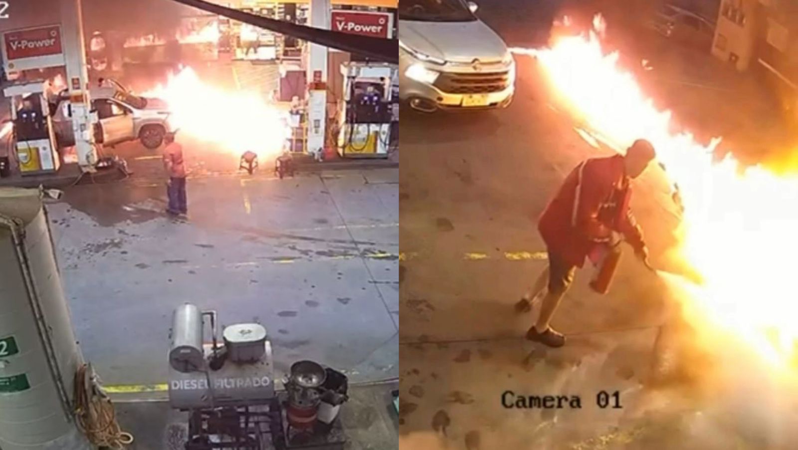 Homem é preso após tentar provocar incêndio em posto de combustíveis no Sul de SC