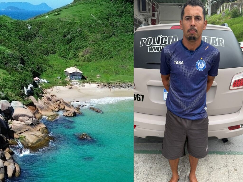 Homem é preso suspeito de sequestrar e agredir mulher em trilha de Florianópolis