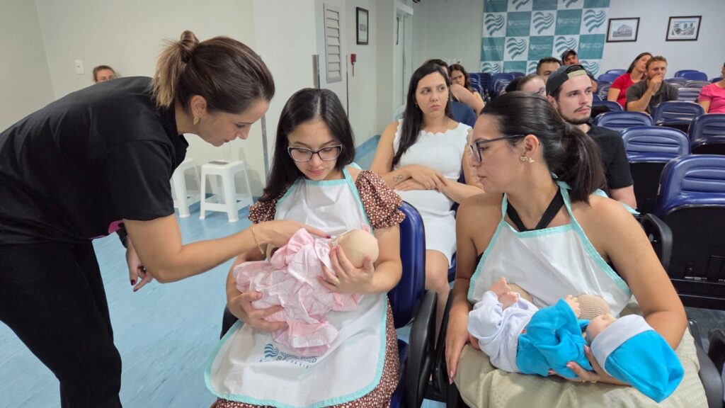 Xanxerê recebe curso de preparação para gestantes no Hospital Regional São Paulo
