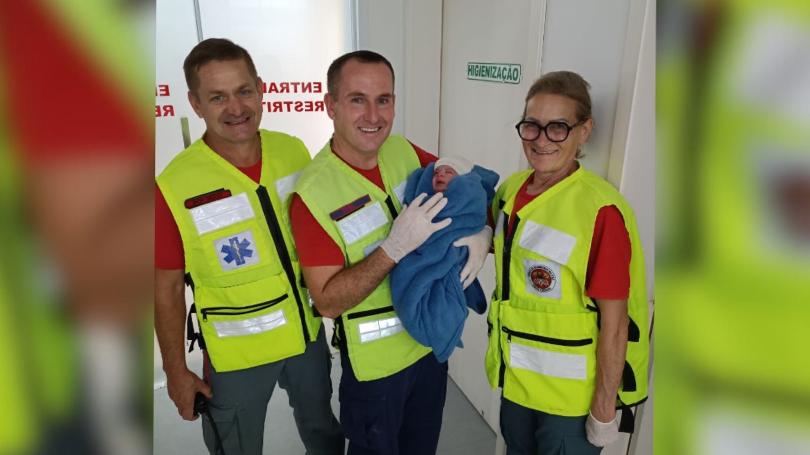 Bebê nasce em casa antes da chegada dos bombeiros no oeste do estado