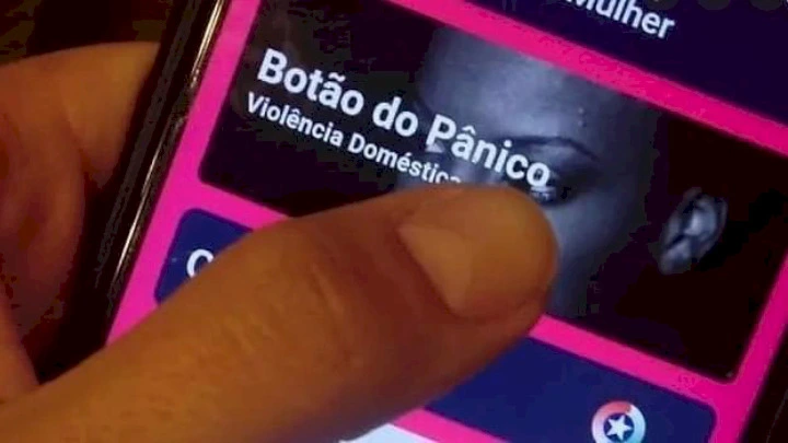 Vítima usa Botão do Pânico após familiar armado com facão descumprir medida