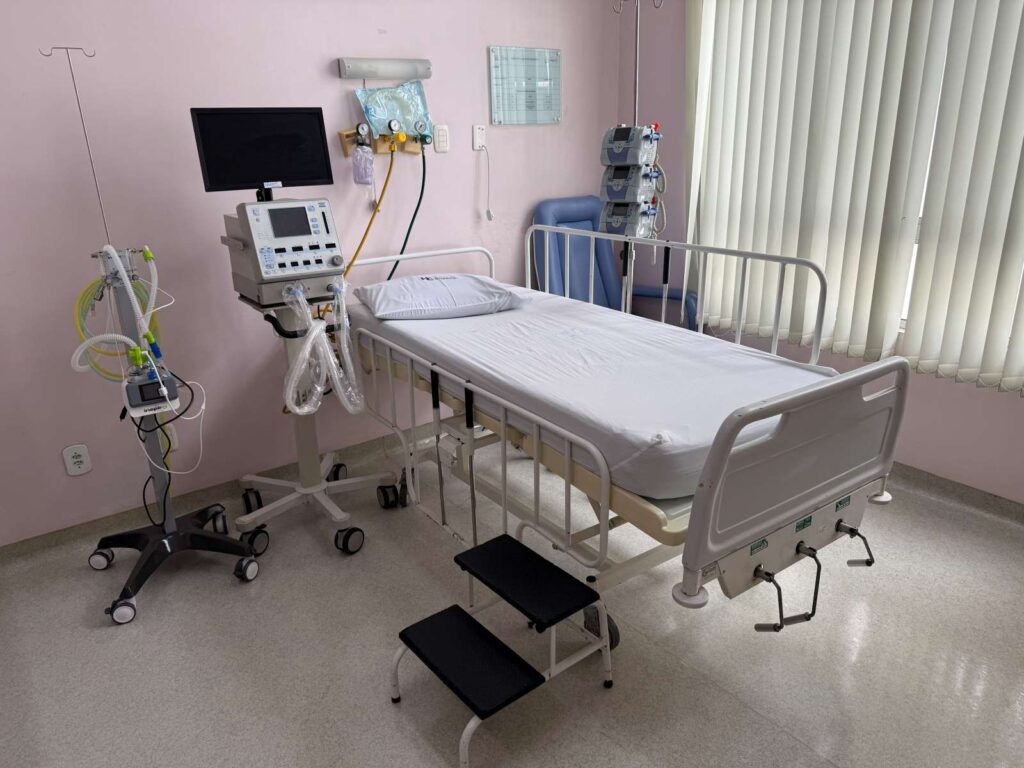 Santa Catarina amplia atendimento pediátrico com novos leitos de suporte respiratórios no Grande Oeste