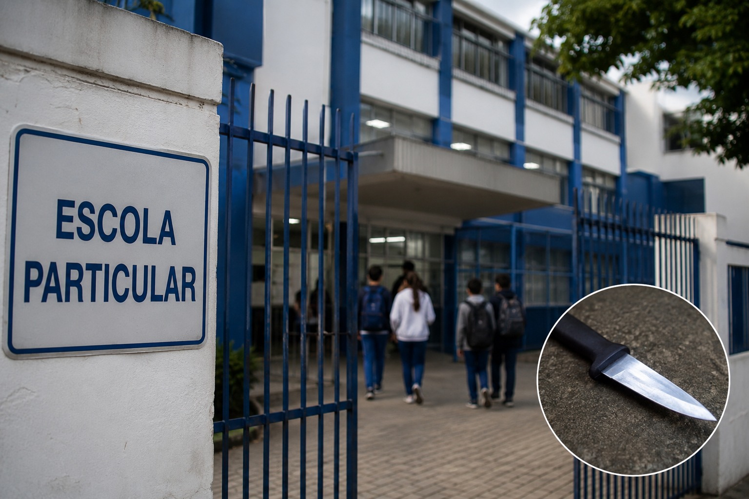 Escola e mãe de adolescente são condenadas após aluno ser esfaqueado em colégio de SC