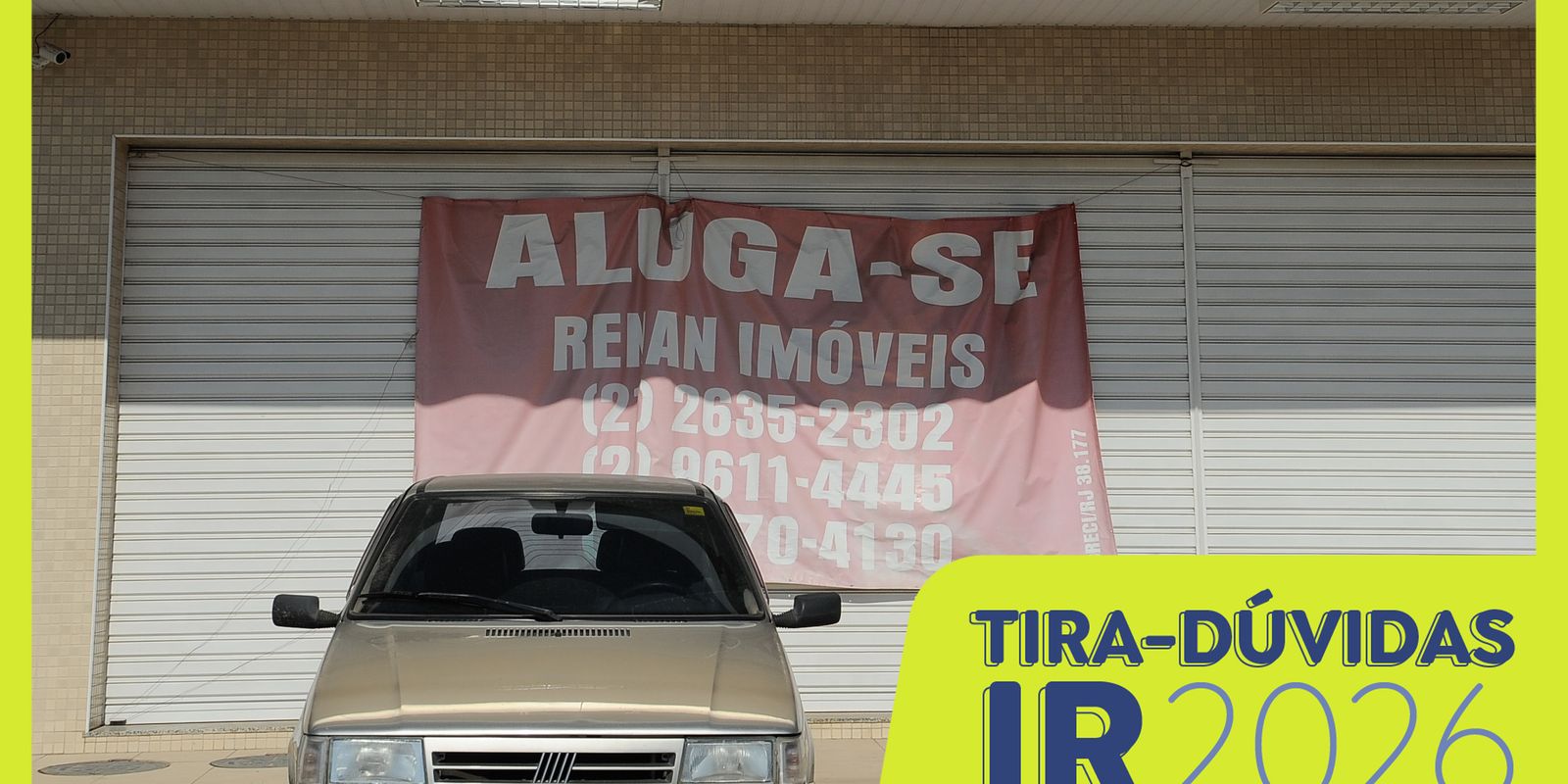 Receita Federal alerta: aluguel e imóveis precisam ser declarados no Imposto de Renda
