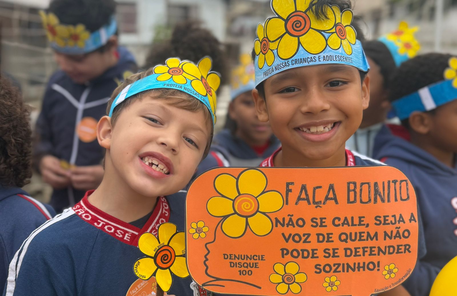 São José promove extensa programação da campanha Faça Bonito para proteção de crianças e adolescentes