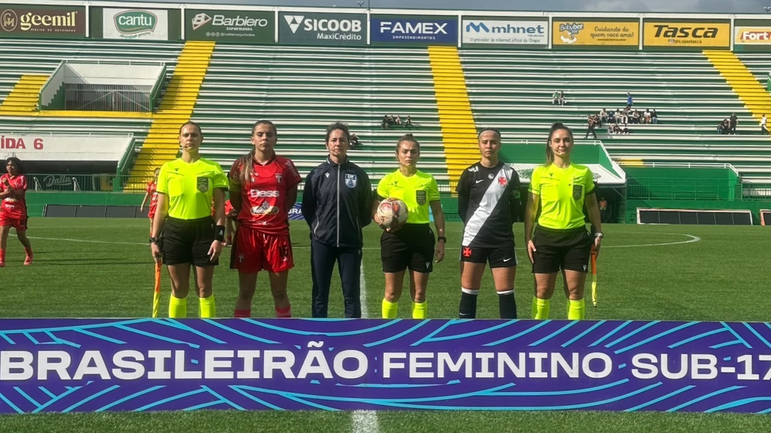 AJAP é superada no primeiro jogo das quartas de final do Brasileirão Feminino Sub-17