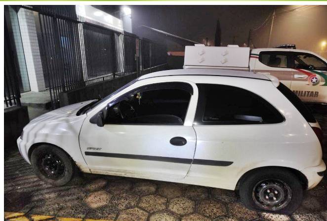 Canoinhas: Motorista tenta atropelar PM e é preso após perseguição na BR-280