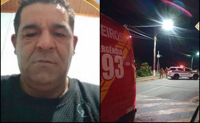 Homem de 52 anos é morto a tiros no meio de rua em Rio Negrinho