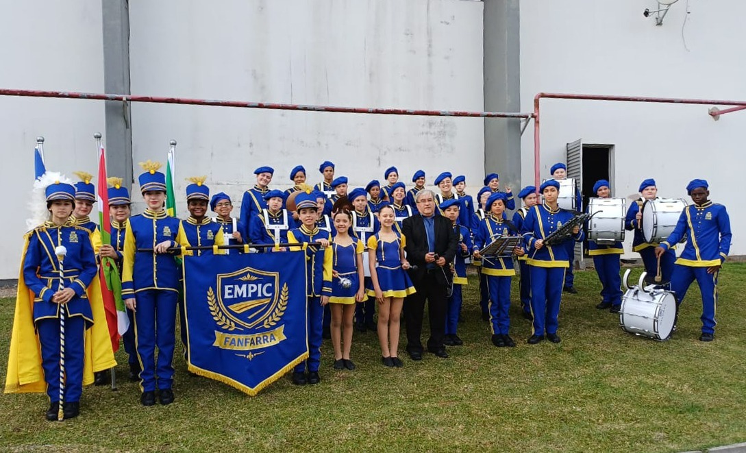 Quatro Escolas Municipais de Joinville são premiadas no 38º Concurso de Bandas e Fanfarras, em Gaspar