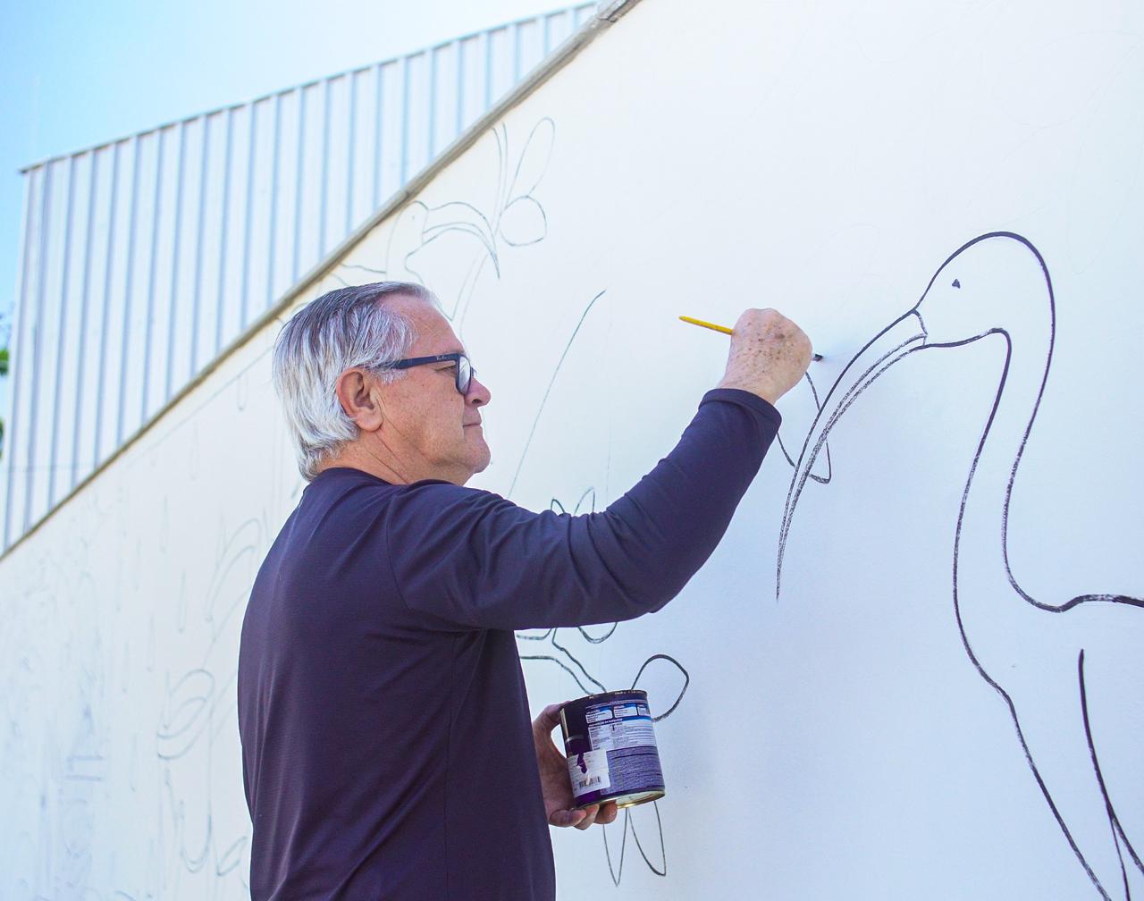 Arte e Educação Ambiental Transformam Escola no Espinheiros, em Joinville