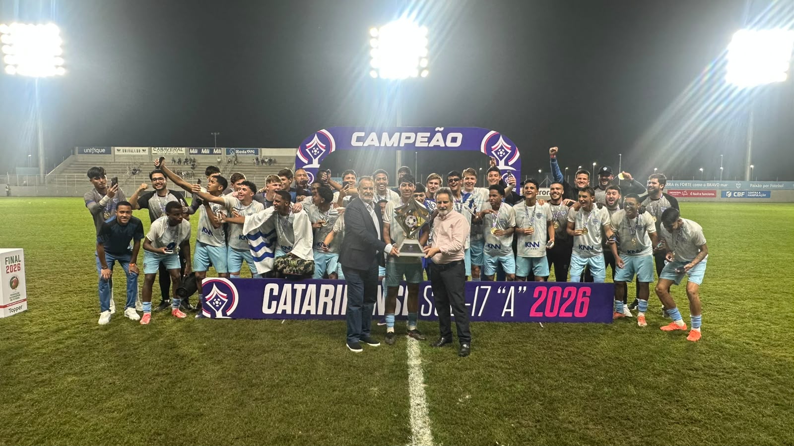 Barra FC é bicampeão do Catarinense Sub-17