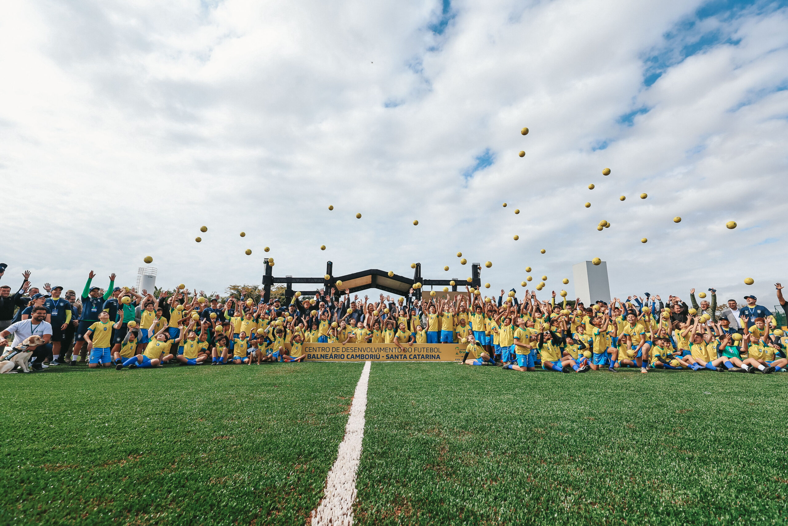 Centro de Desenvolvimento do Futebol de SC completa um ano de fundação