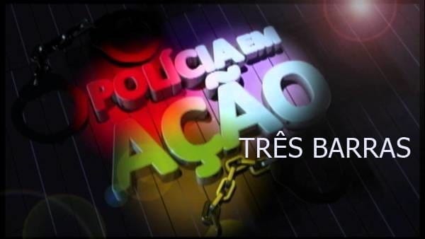 PM prende homem com revólver na cintura no bairro São Cristóvão, em Três Barras