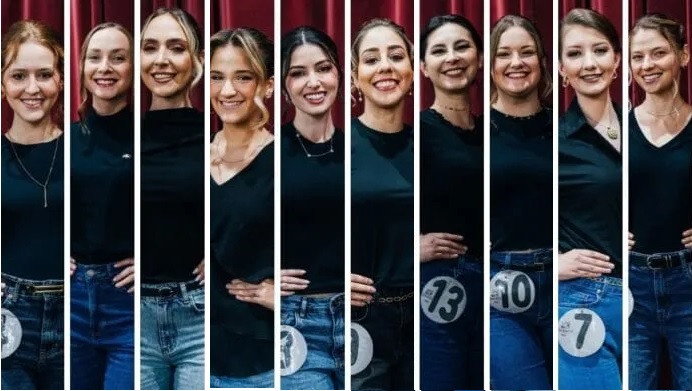 Conheça as candidatas que disputam o título de Rainha da Fenachopp 2026 em Joinville
