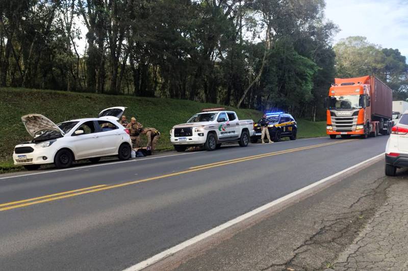 Motorista é preso com 53 quilos de cocaína em Papanduva