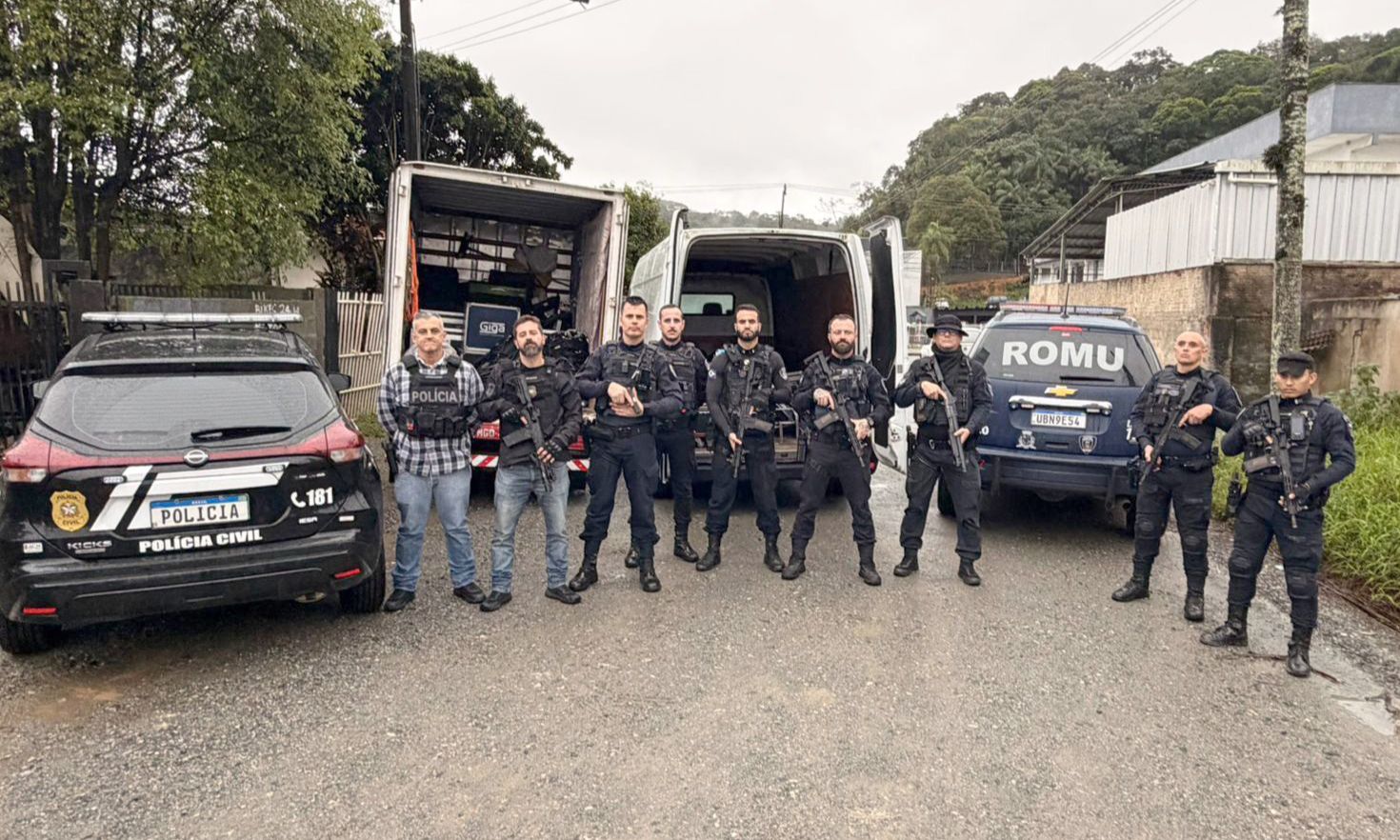 Operação da Guarda Municipal em conjunto com a Polícia Civil recupera R$ 1 milhão em bens furtados de empresa 