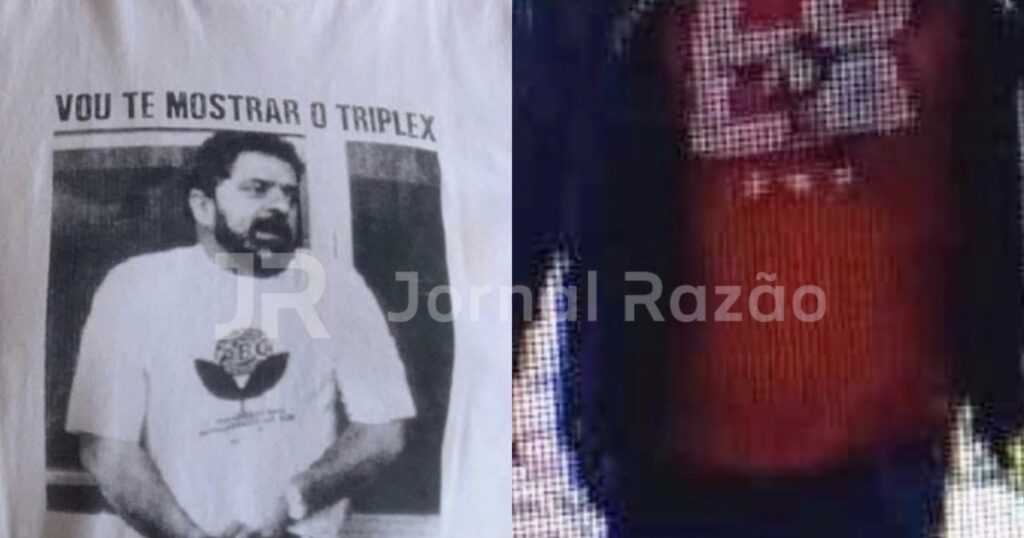 PMSC é acionada após professor dar aula com camiseta do Lula