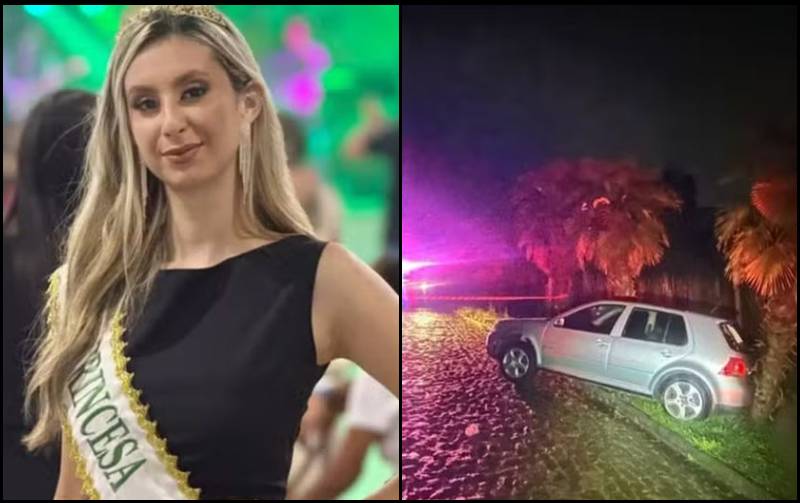 Princesa de Timbó Grande morre atropelada por motorista embriagado em Caçador