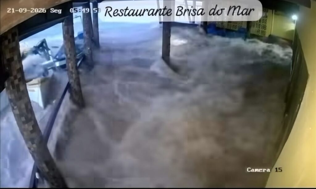 Santa Catarina registra tsunami meteorológico no Litoral Sul e tem semana marcada por quedas nas temperaturas