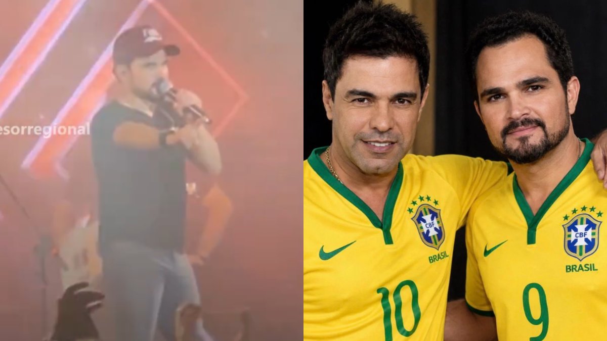 “Vocês sabem de quem estou falando”, diz Luciano ao falar para fãs em SC não votarem em quem não olha para…