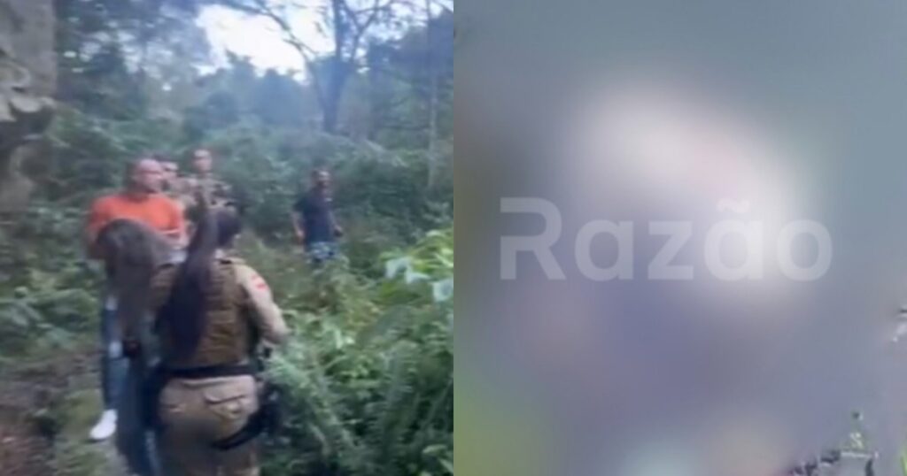 braço humano aparece boiando na frente de pai e filho em lago famoso na Grande Florianópolis
