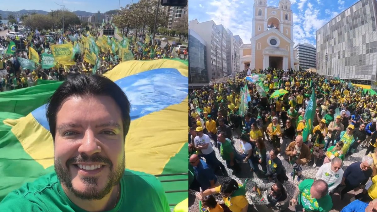 deputado de SC é chamado de “antidemocrático” após vídeo feito em Florianópolis