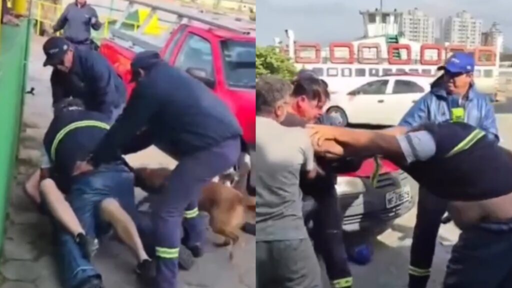 funcionário é demitido após desentendimento na rampa do ferry boat em Itajaí