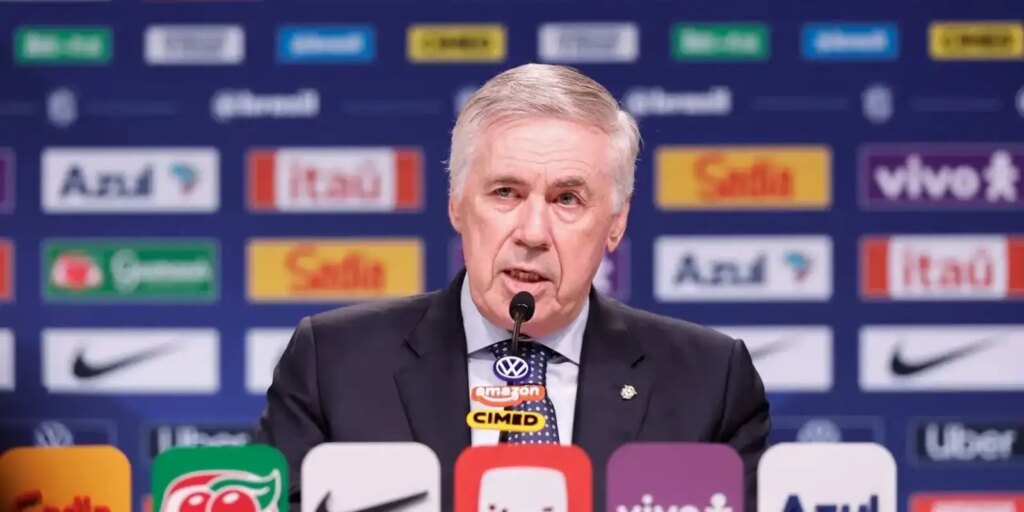 Ancelotti convoca seleção para amistosos contra Japão e Singapura